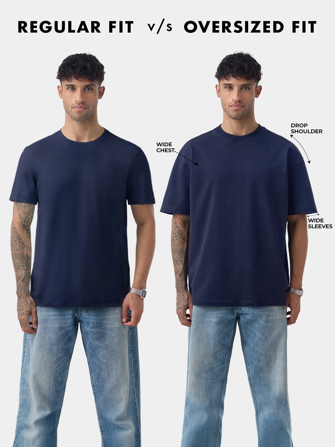 Born To Smile Premium Oversized Tshirt