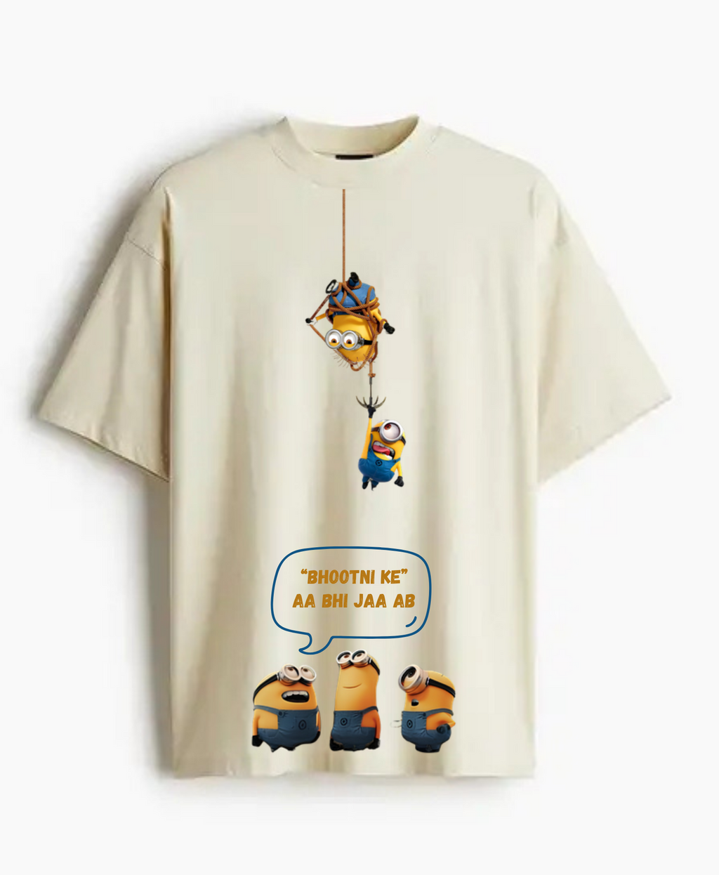 Meme Premium Off-White Oversized tshirt
