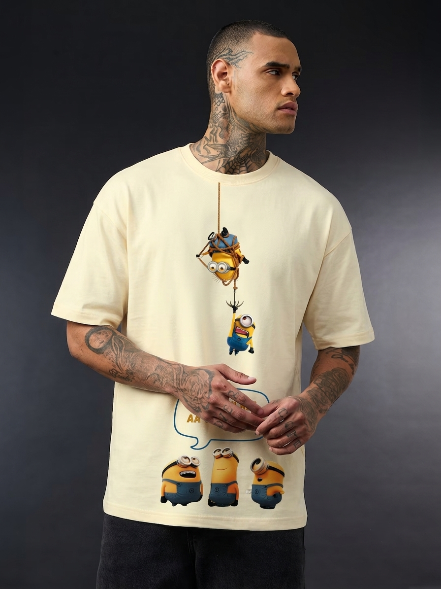 Meme Premium Off-White Oversized tshirt