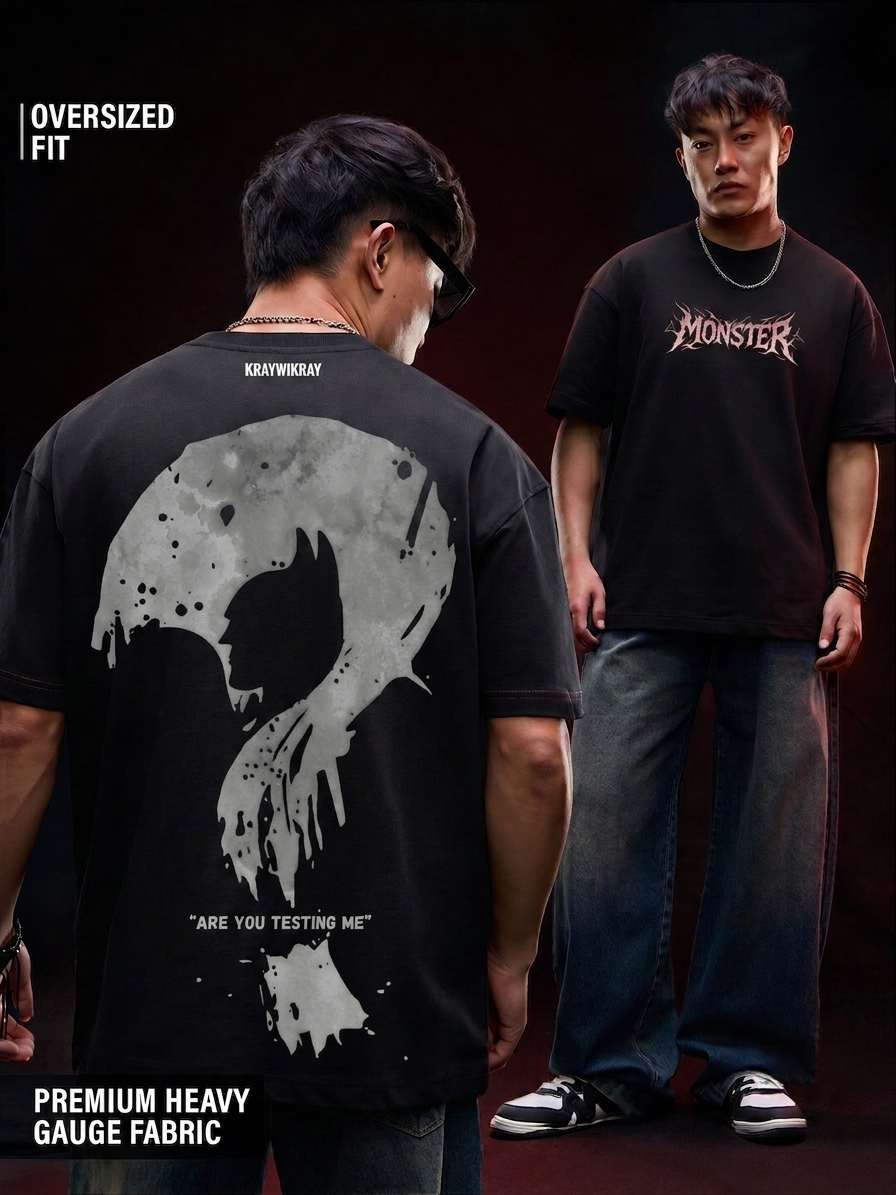 Batman Edition Comfortable Premium Oversized Tshirt
